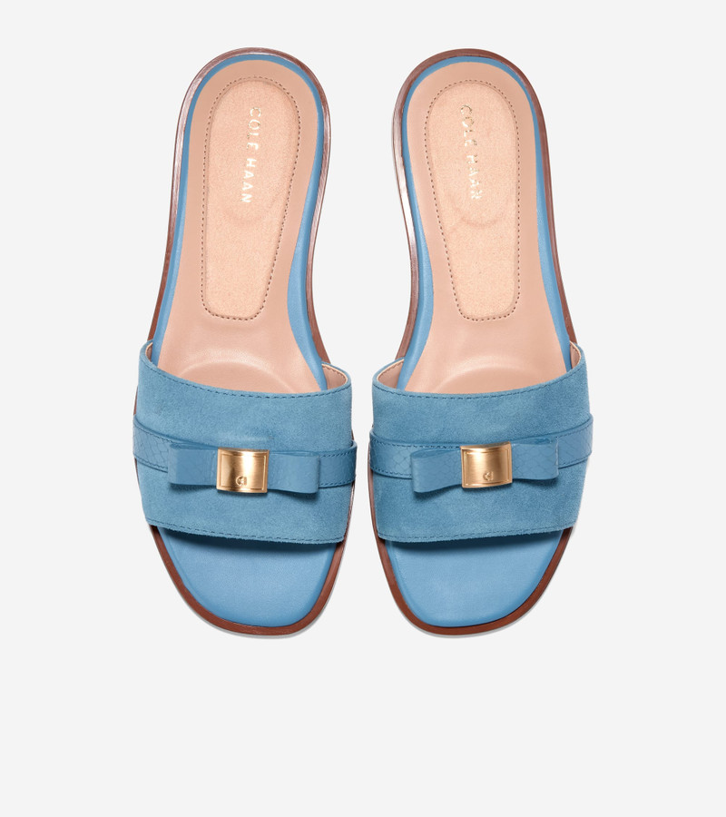 Women's Go-To Emalia Bow Slide Sandals 4