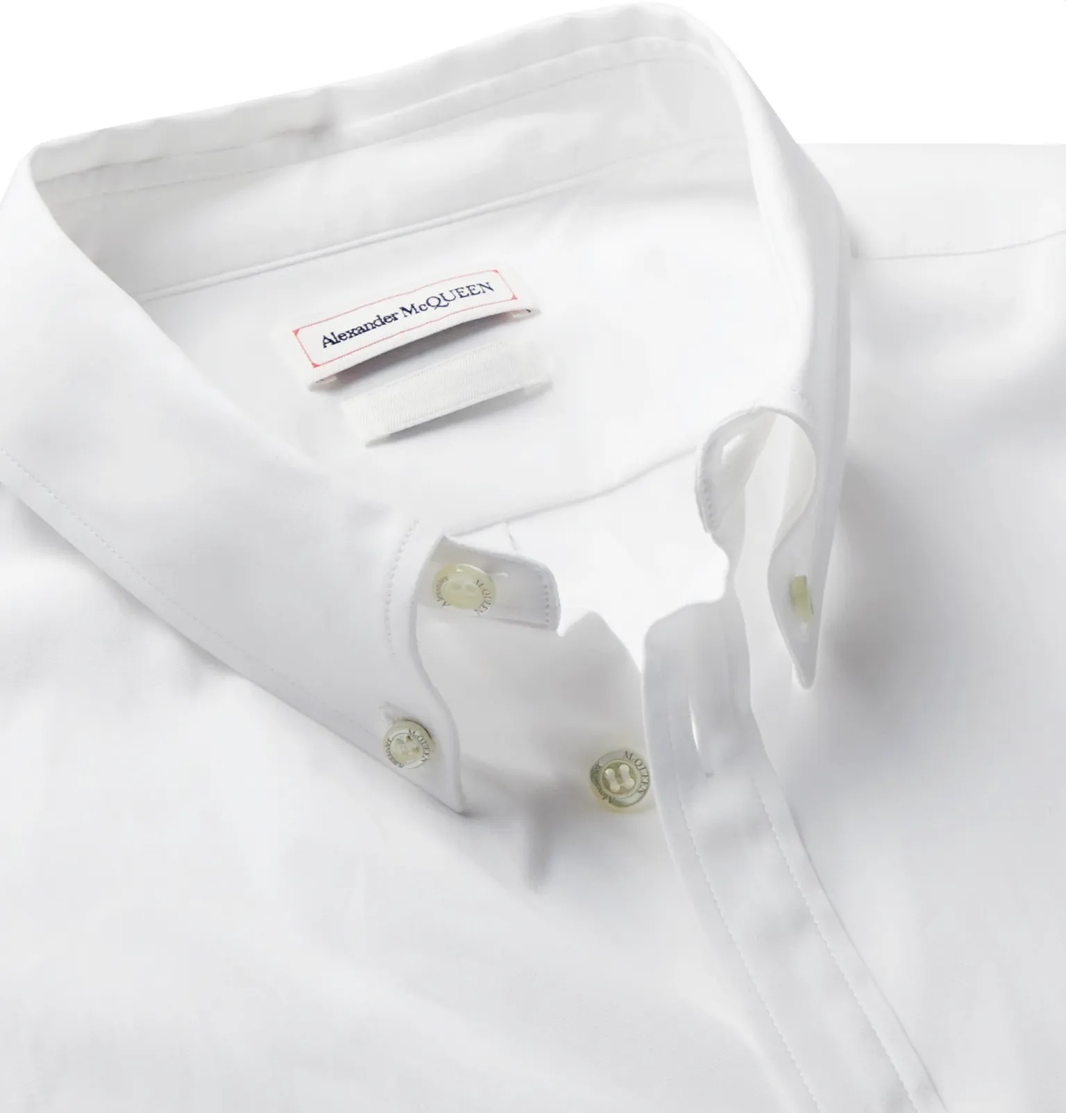 Slim-Fit Button-Down Collar Stretch-Cotton Poplin Shirt - 10