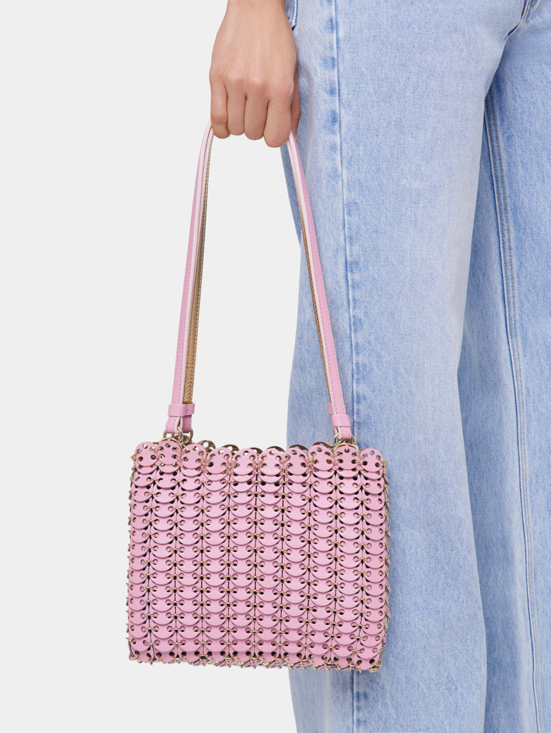 PINK/GOLD 1969 FLIP BAG IN LEATHER 4