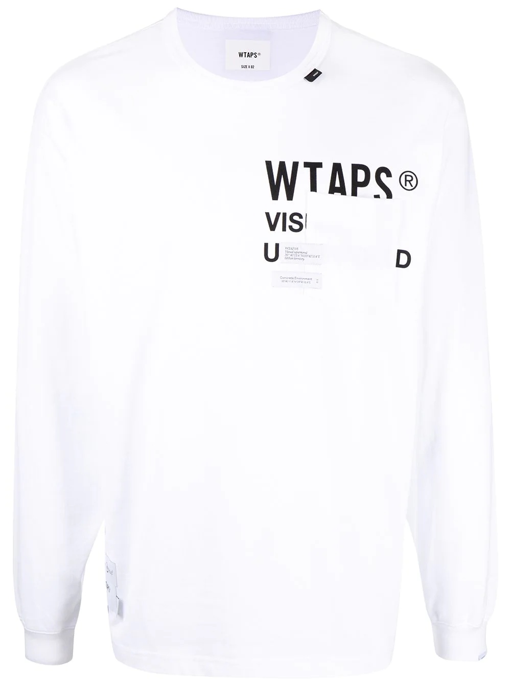 logo-print sweatshirt - 1