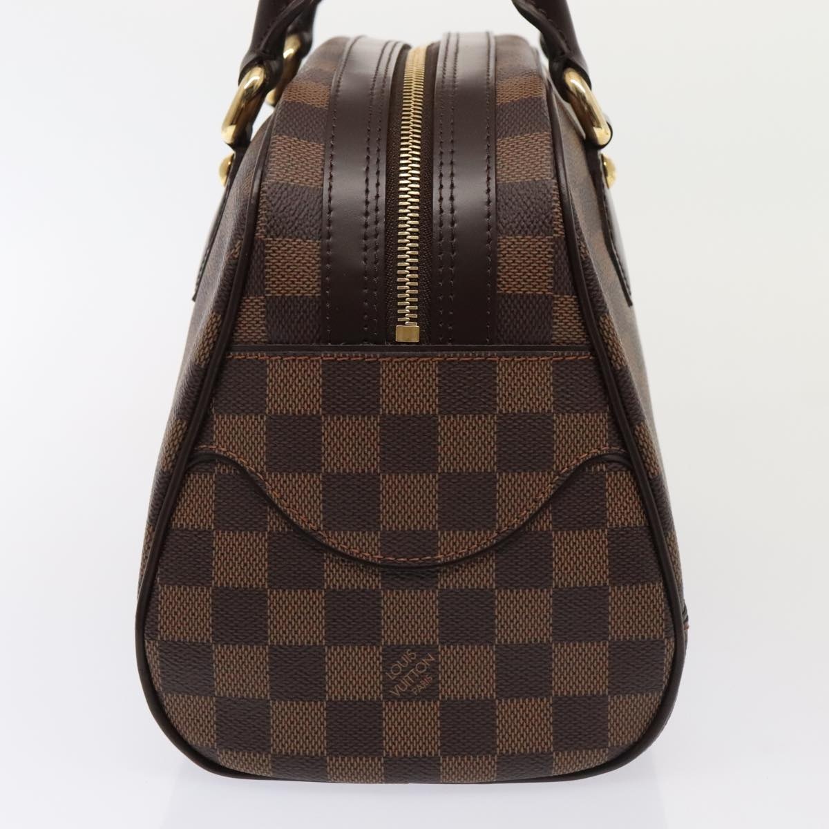 LOUIS VUITTON Damier Ebene Duomo Hand Bag N60008 - 3