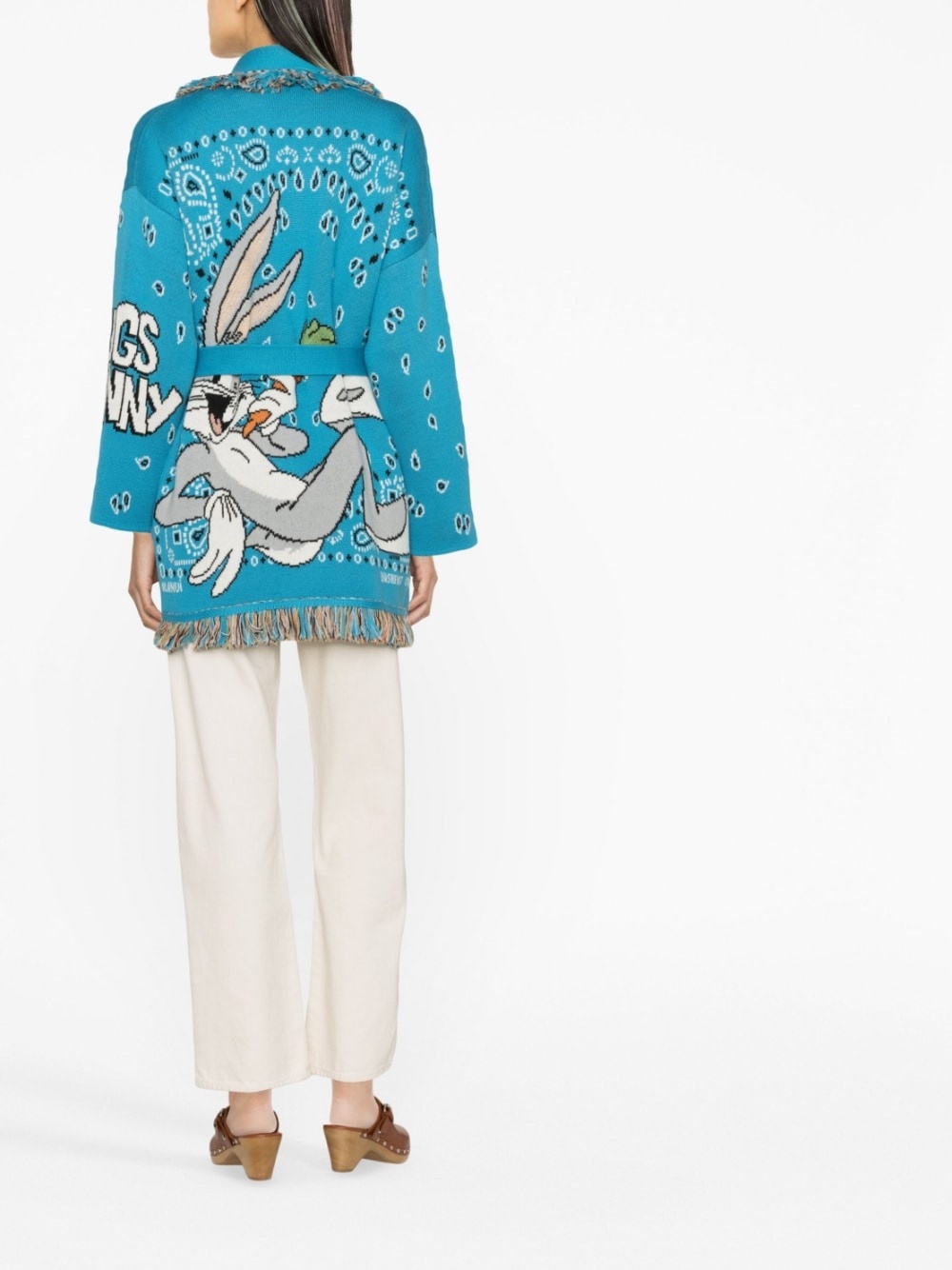 Bugs Bunny Bandana jacquard cardigan - 3