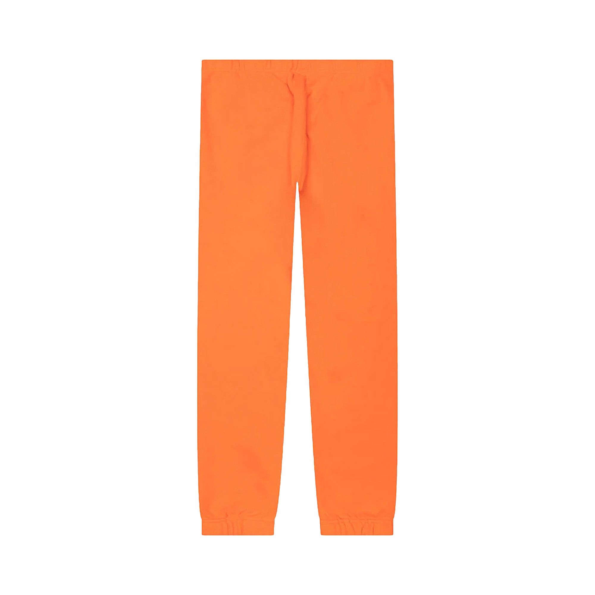 Heron Preston Plain Sweatpants 'Orange/White' - 2