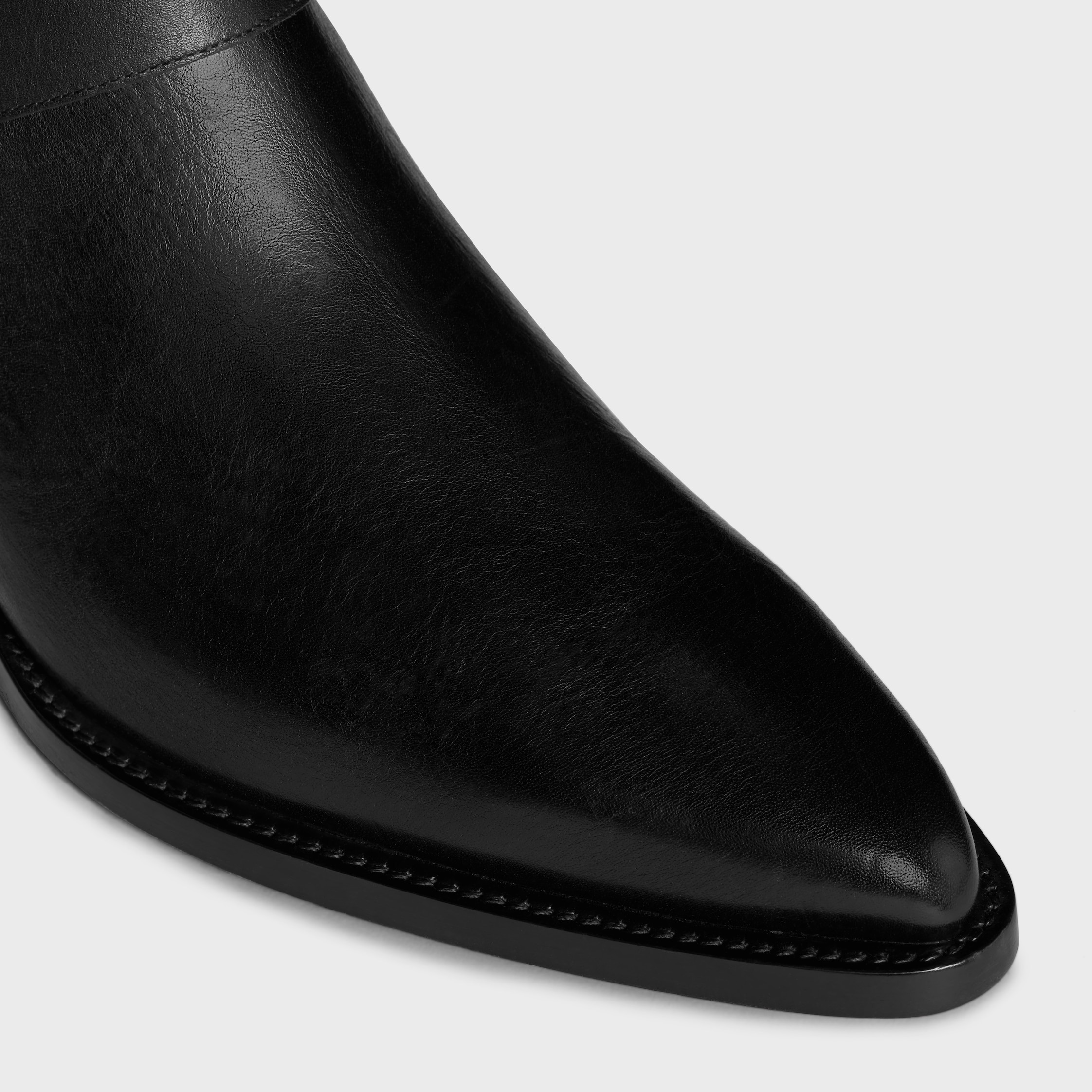 CELINE CAMARGUE BIKER CHELSEA BOOT in CALFSKIN - VEGETAL TANNING - 4