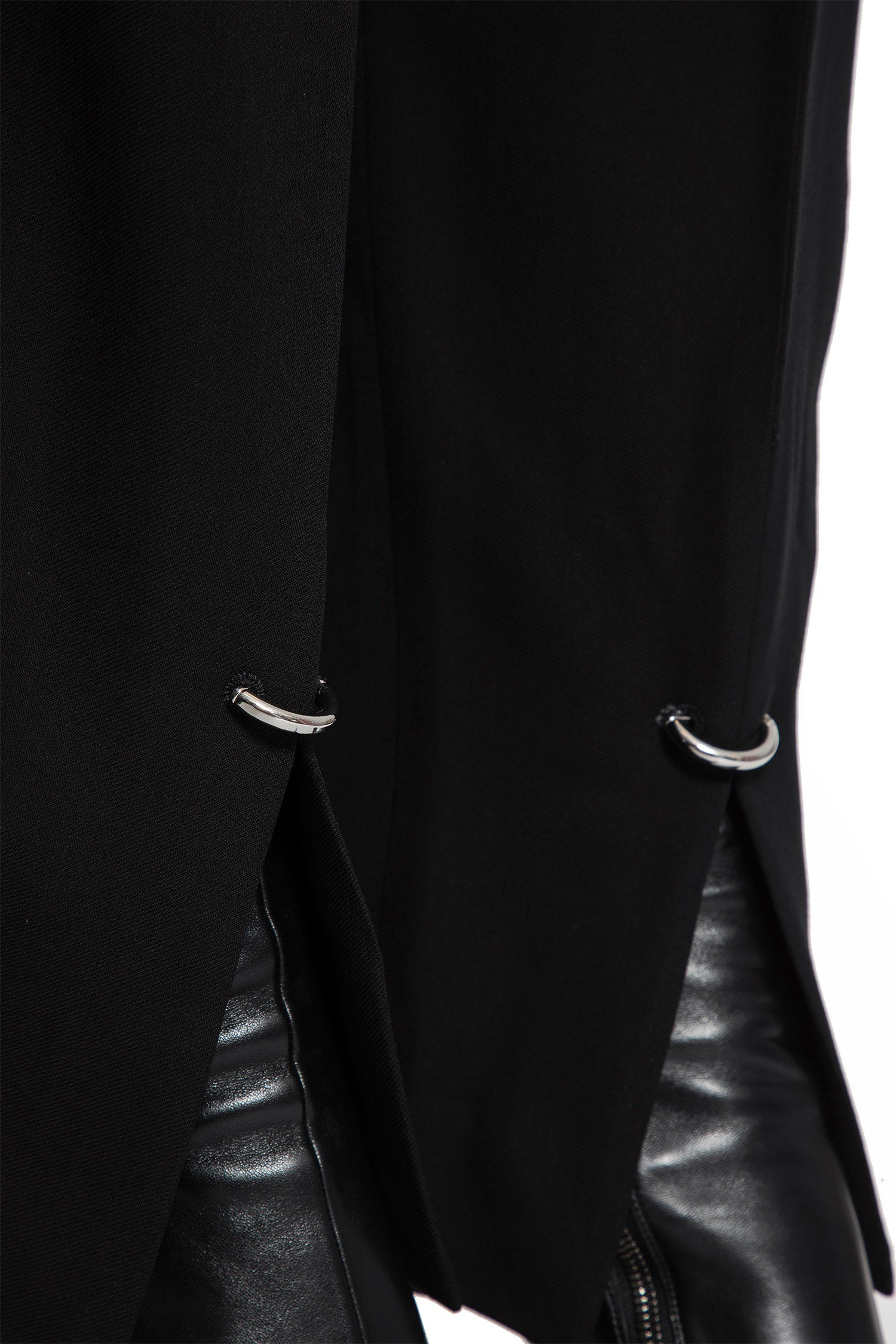 Pierced Loose Tailored Trousers - 4