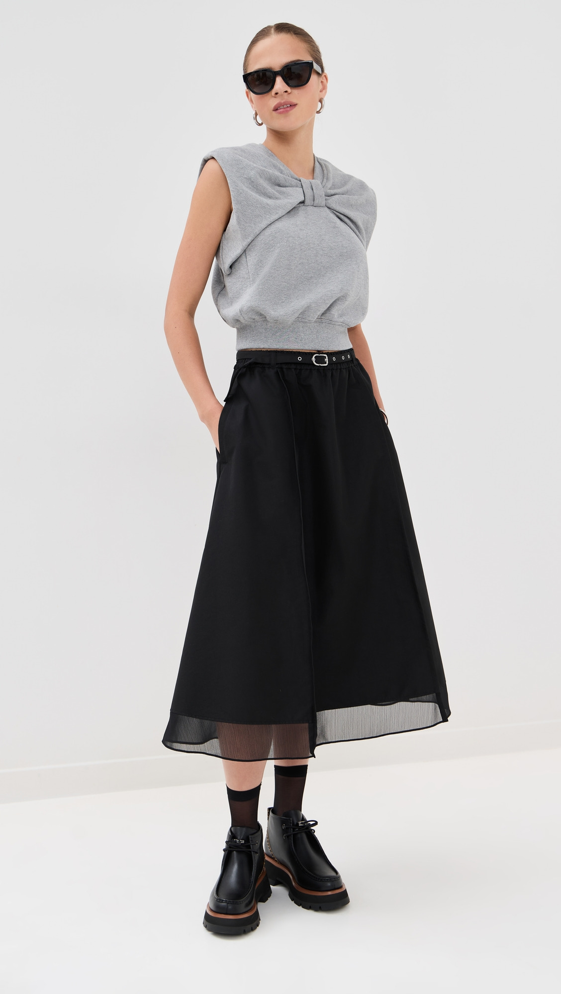 Draped Bow Top - 4