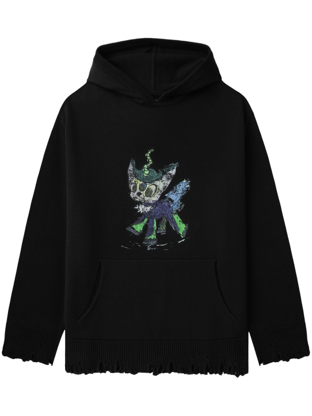 Grunge Monster Pony hoodie - 1