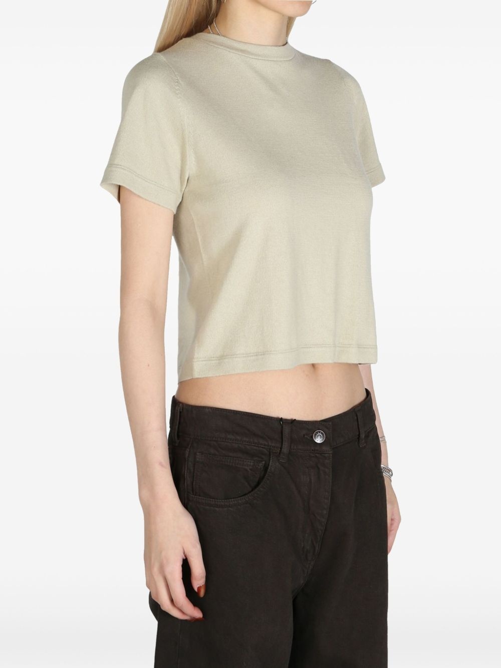 cropped t-shirt - 2