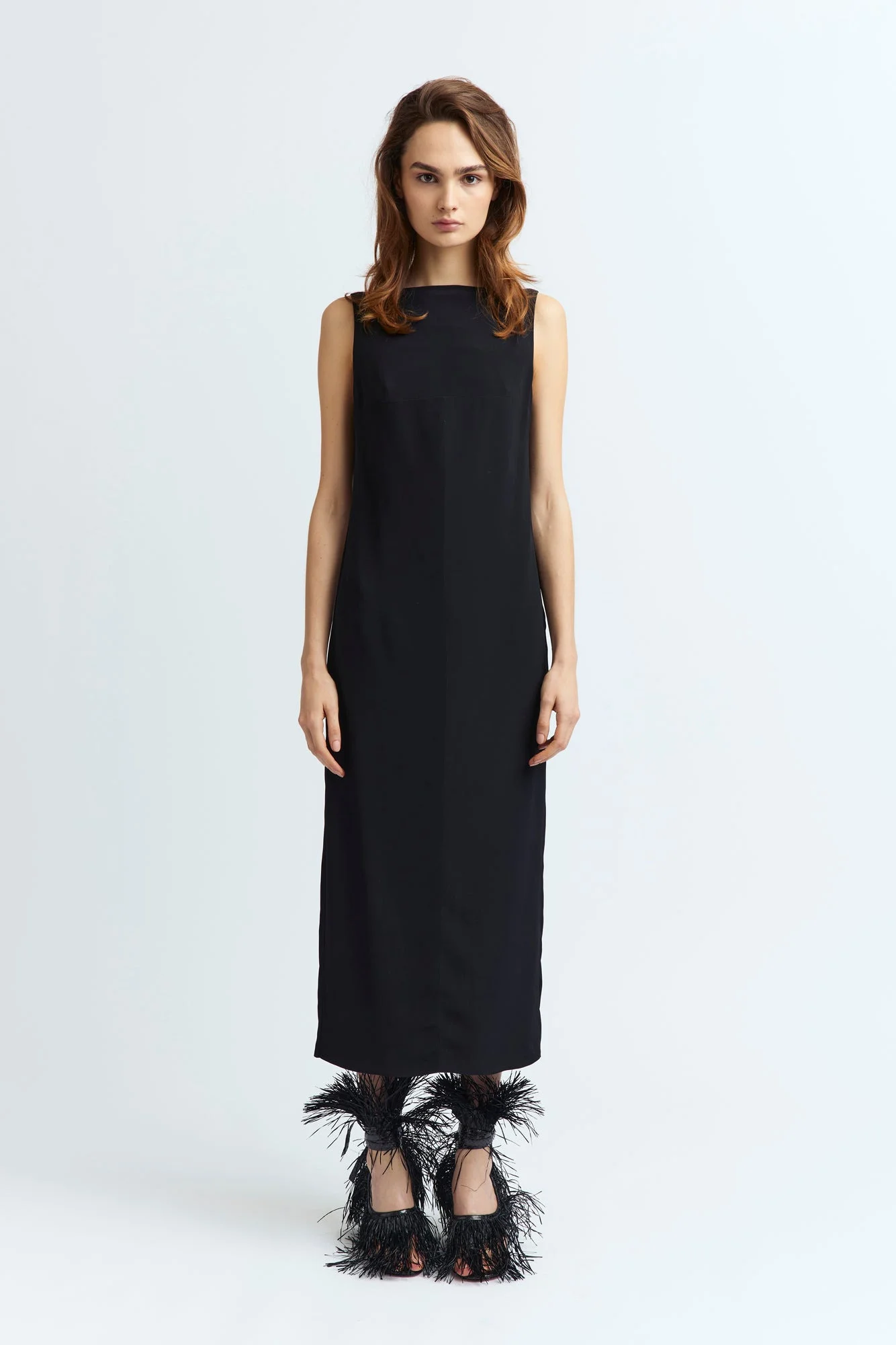 VELI DRESS IN CREPE - 1