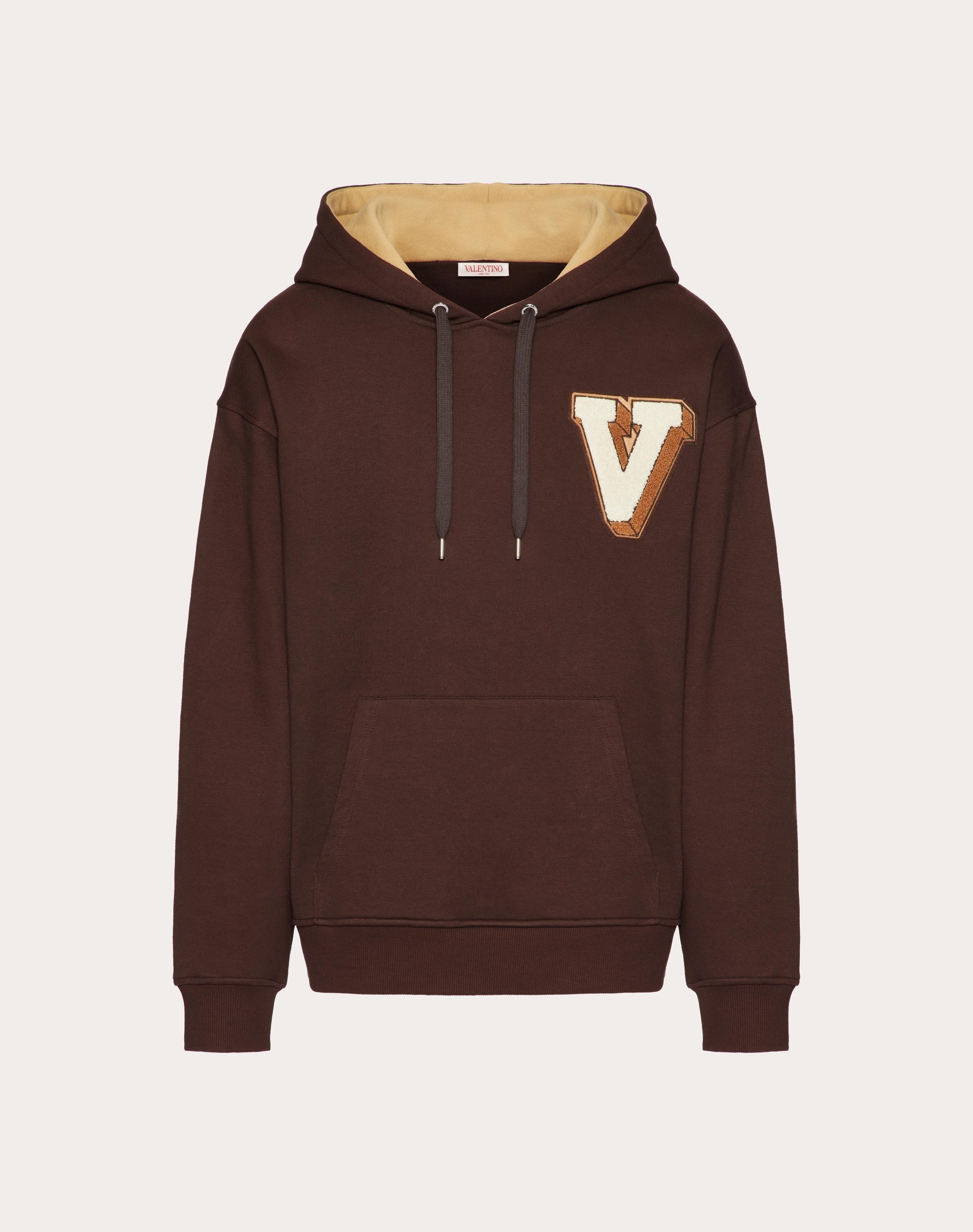 COTTON SWEATSHIRT WITH V-3D PATCH - 1