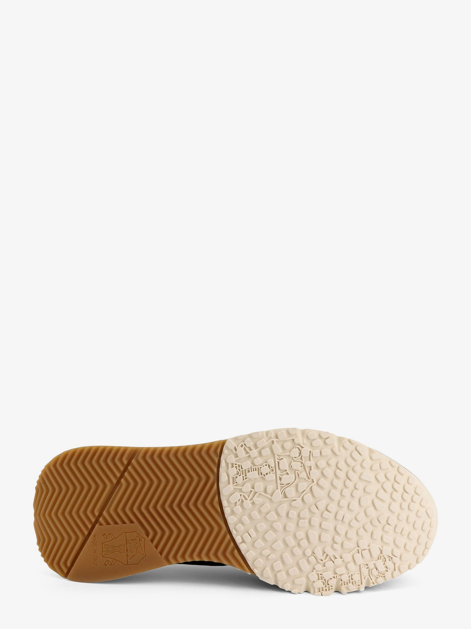 Brunello Cucinelli Low-Top Suede Sneakers With Leather Inserts - 4