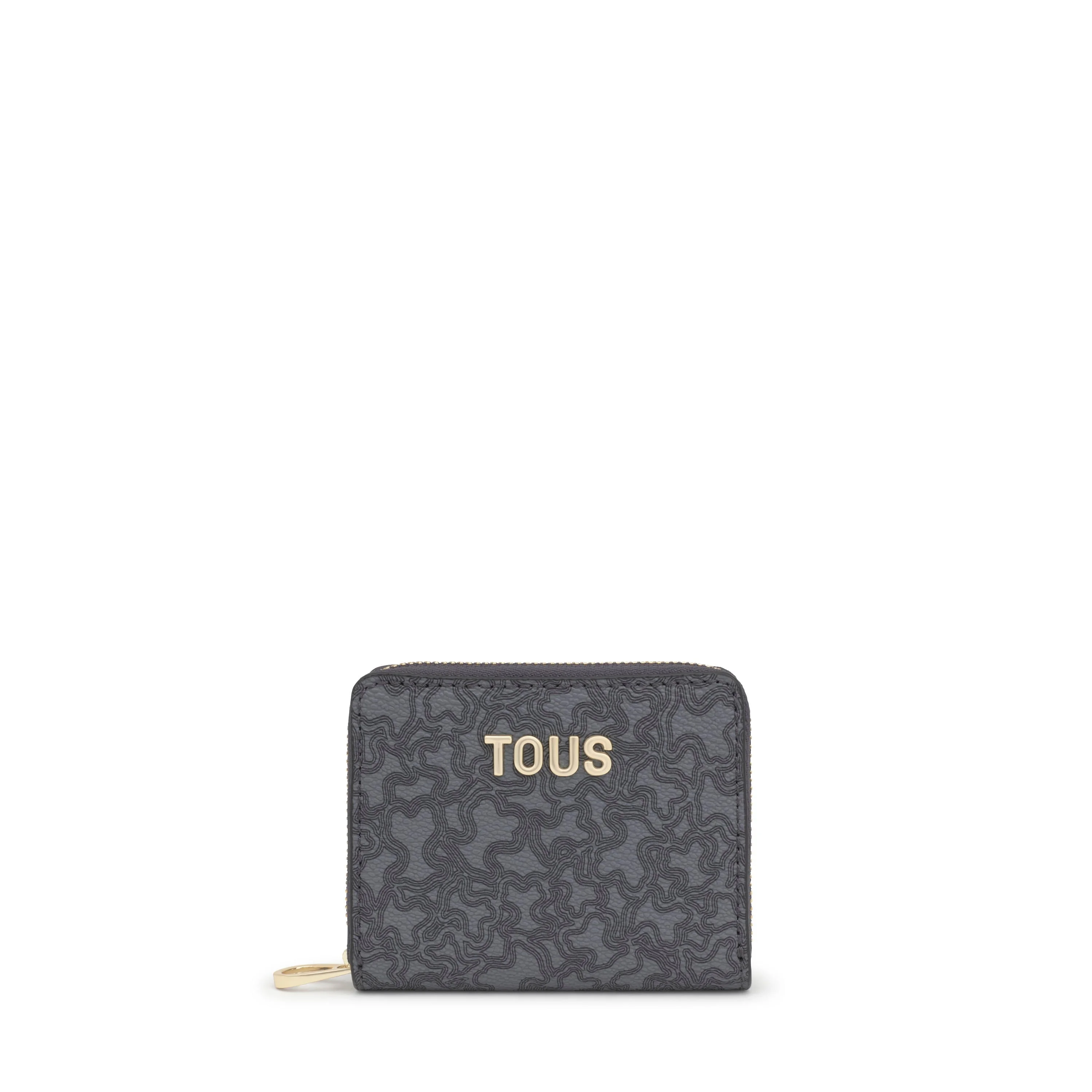 Dark gray Change purse Kaos Mini Lines - 1