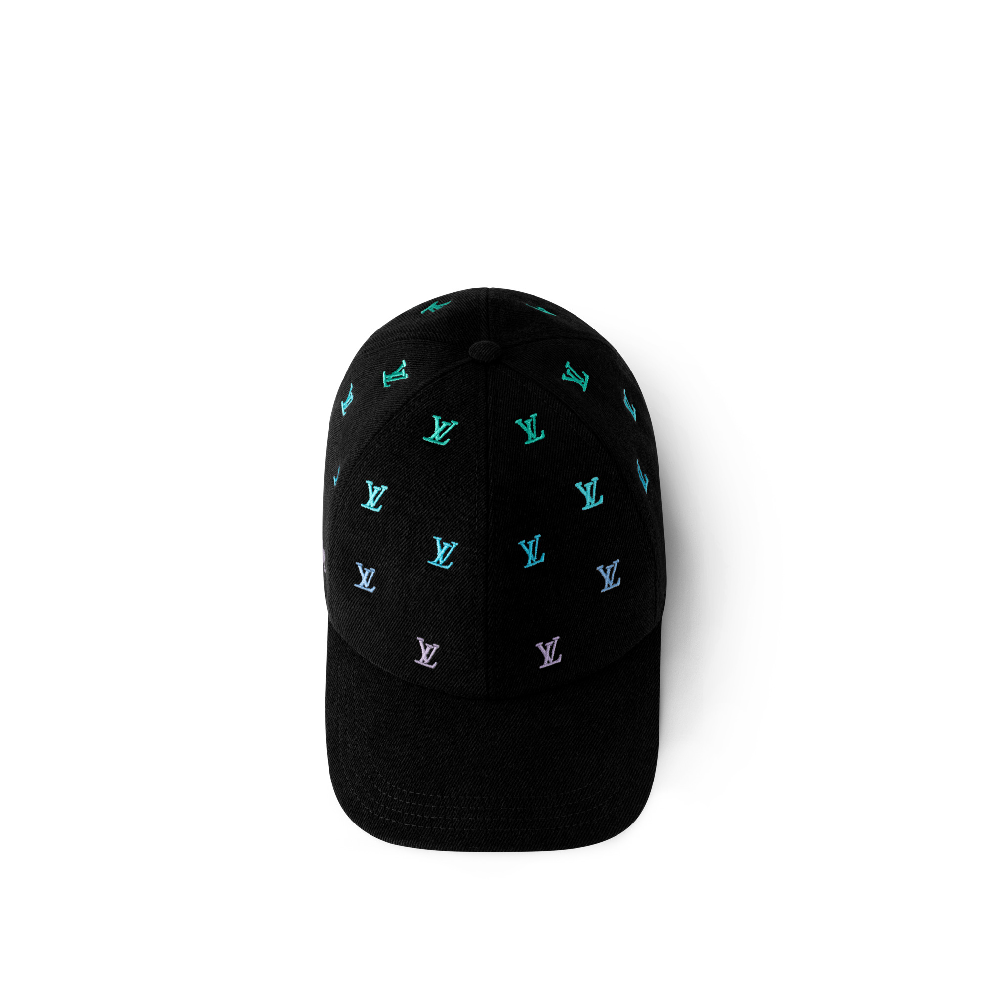 LV Blason Shading Denim Cap - 3