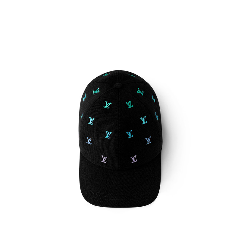 LV Blason Shading Denim Cap 3