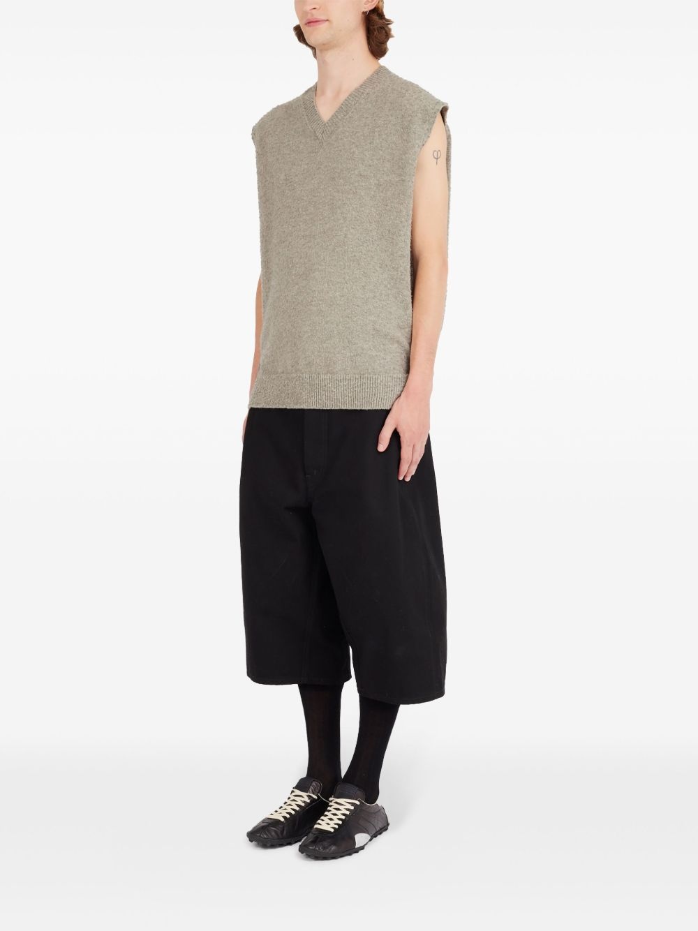 cut-out detailing vest - 6
