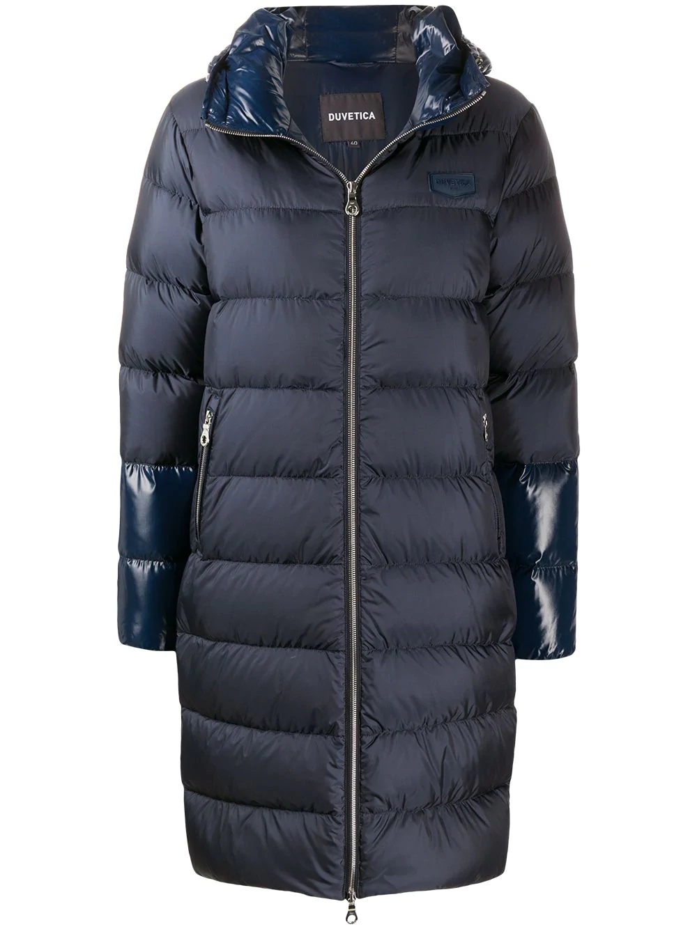 mid-length puffer coat - 1