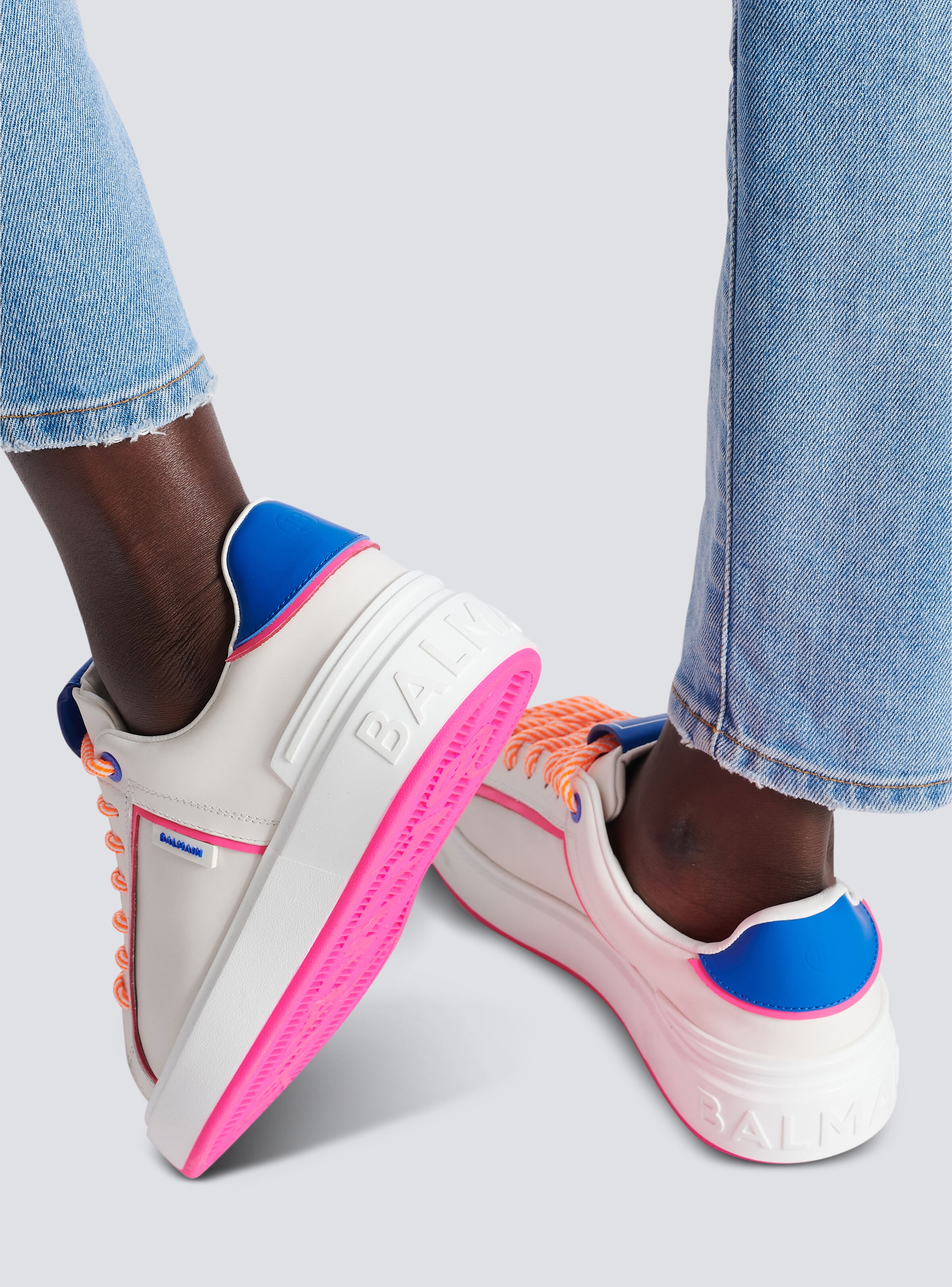 B-Court leather trainers - 9