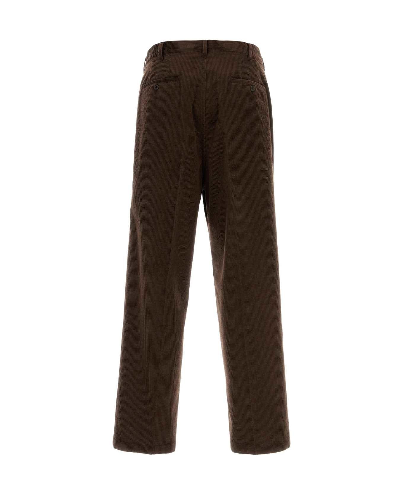 Brown Corduroy Chino Pant - 2