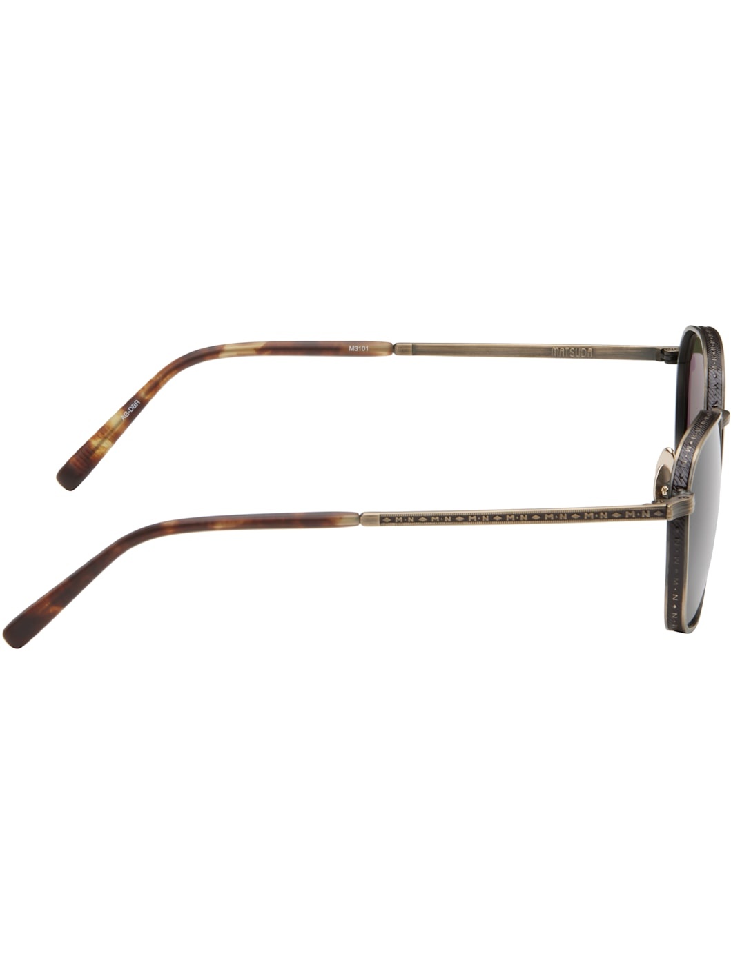 Gold M3101 Sunglasses - 2