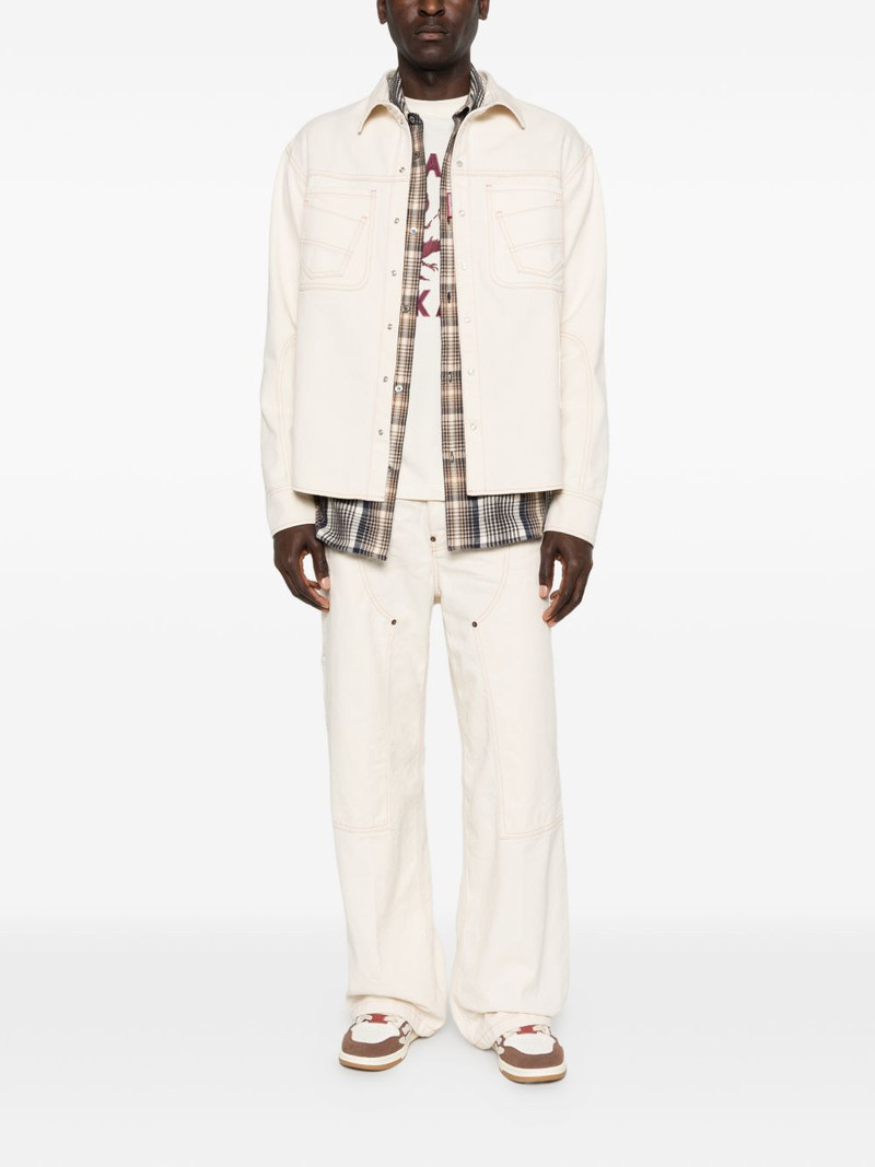 DSQUARED2 pockets topstitch shirt outlook