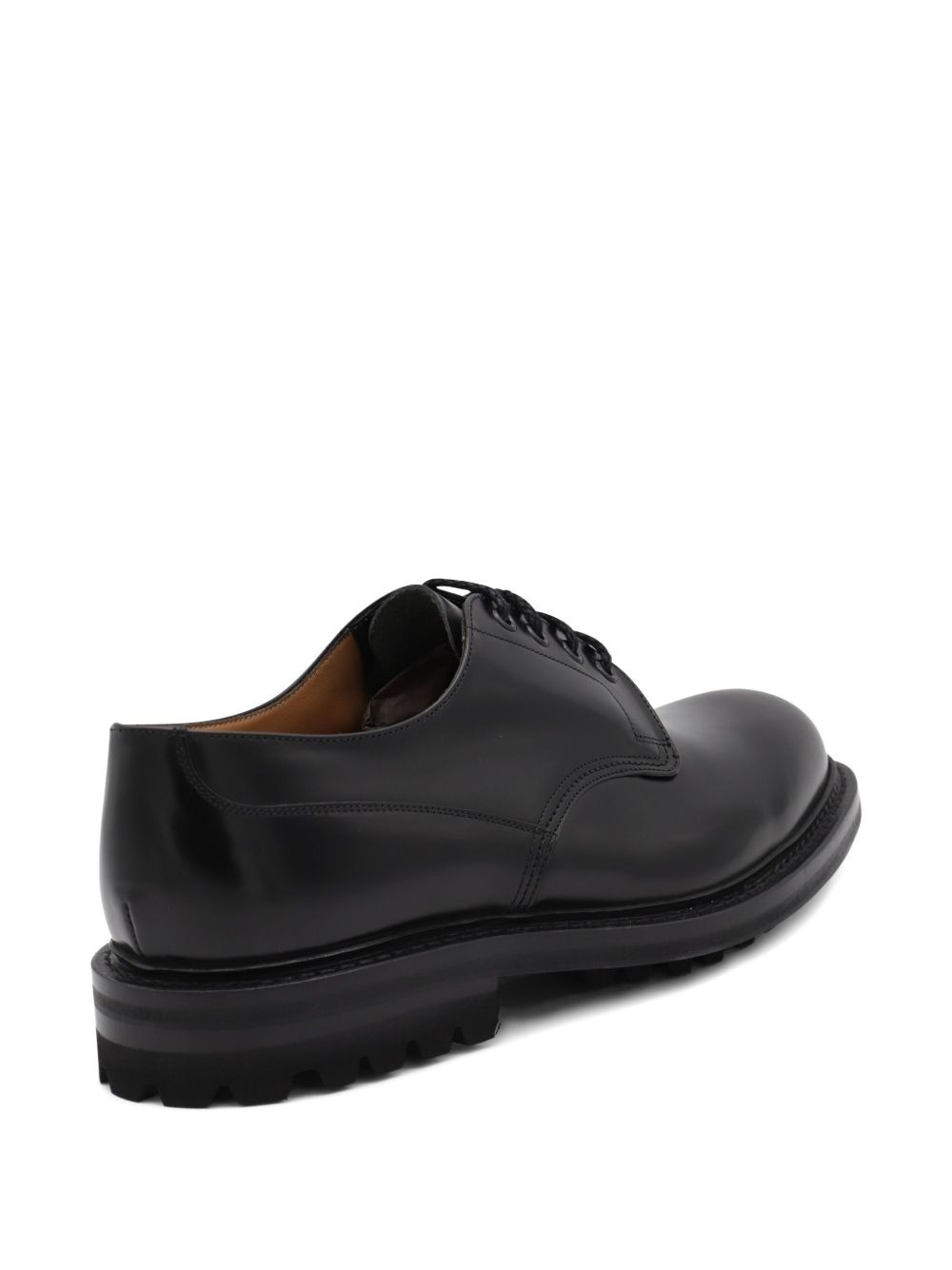 leather lace-up shoes - 3