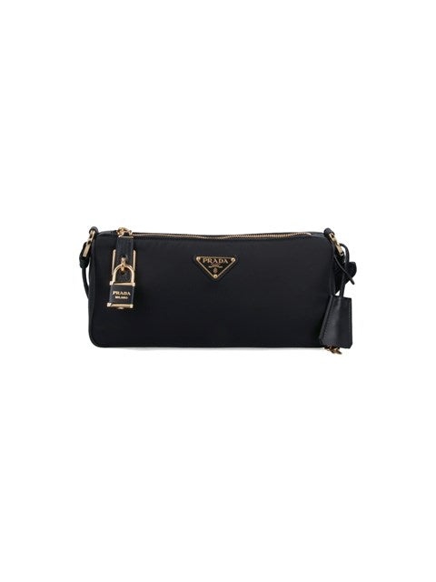 Prada Women Small Logo Shoulder Bag - 1