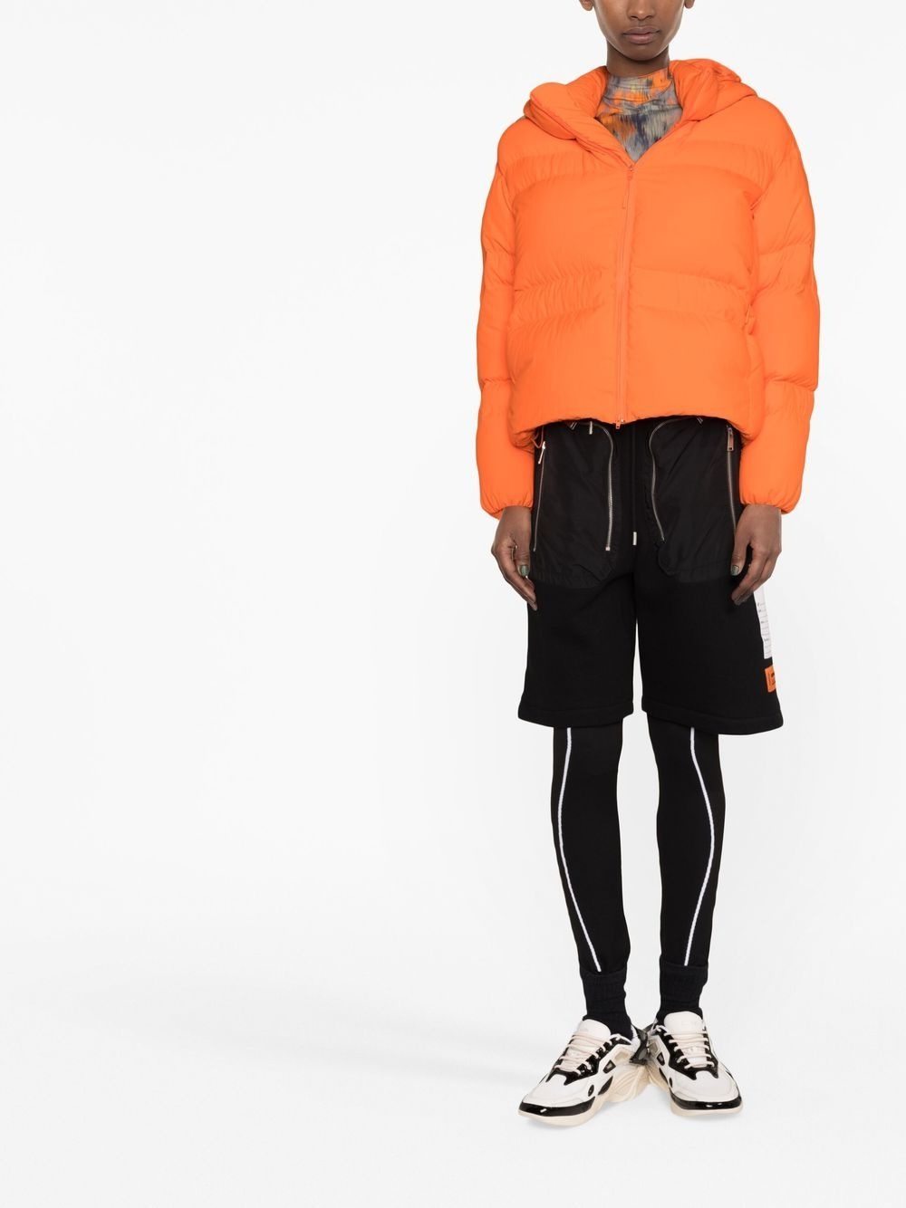 hooded puffer jacket - 2