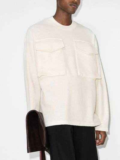 Jil Sander wool-blend sweatshirt outlook