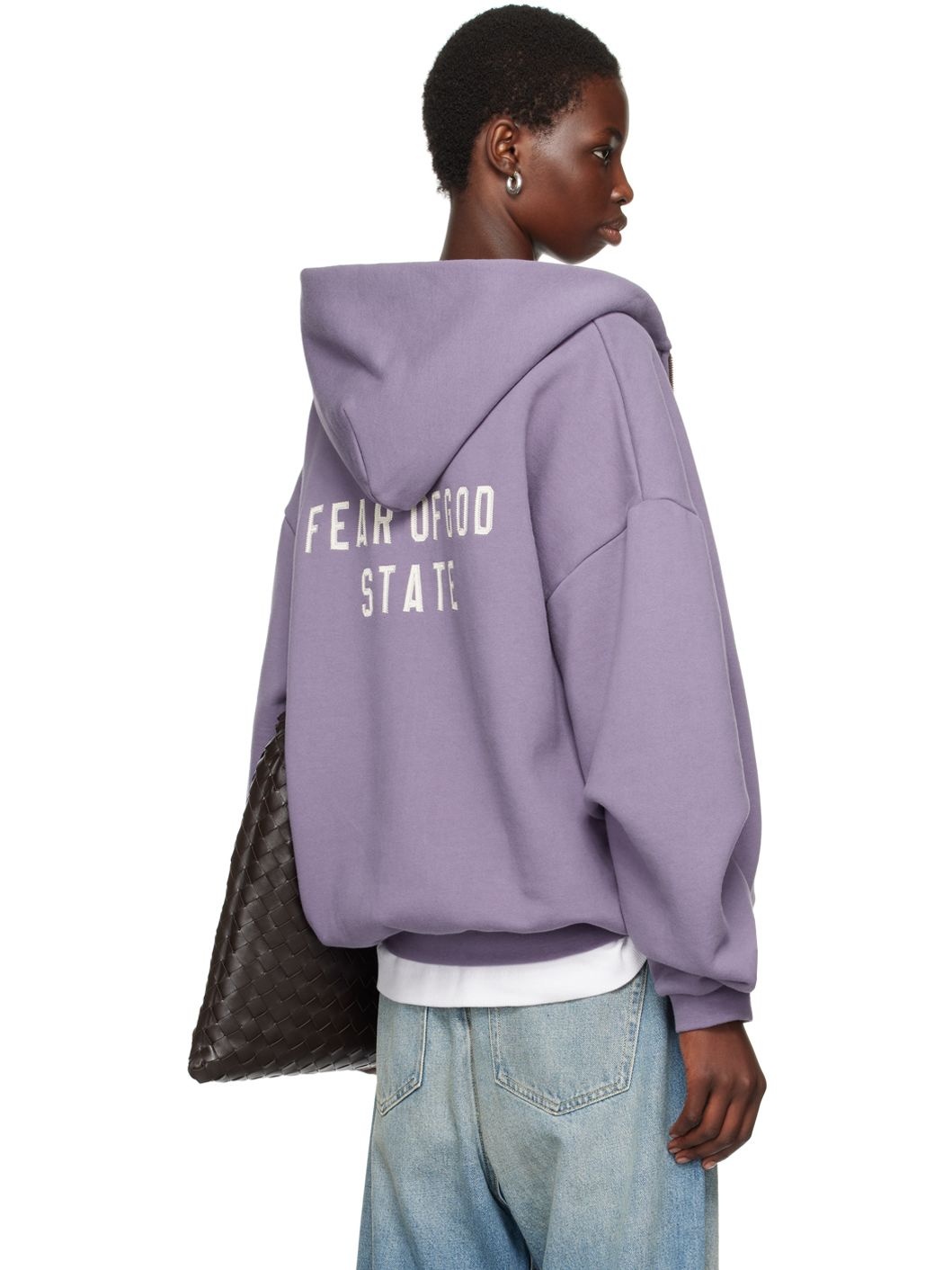Purple Full-Zip Hoodie - 3
