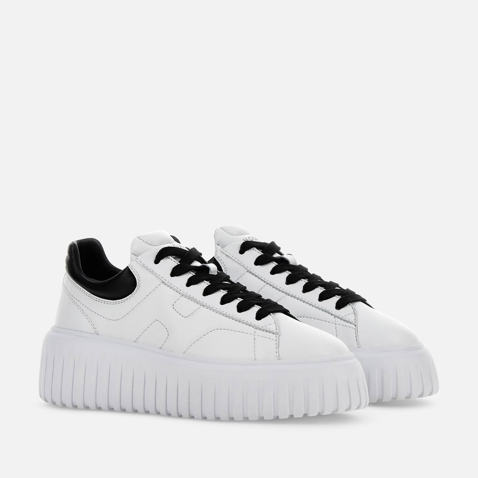Sneakers Hogan H-Stripes Black White - 2
