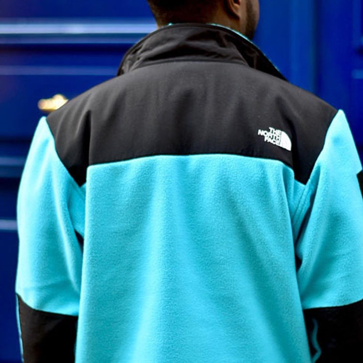 SUP×NORT FLEECE L BLACK×BLUE Supreme Supreme x The North Face Arc Logo Denali Fleece