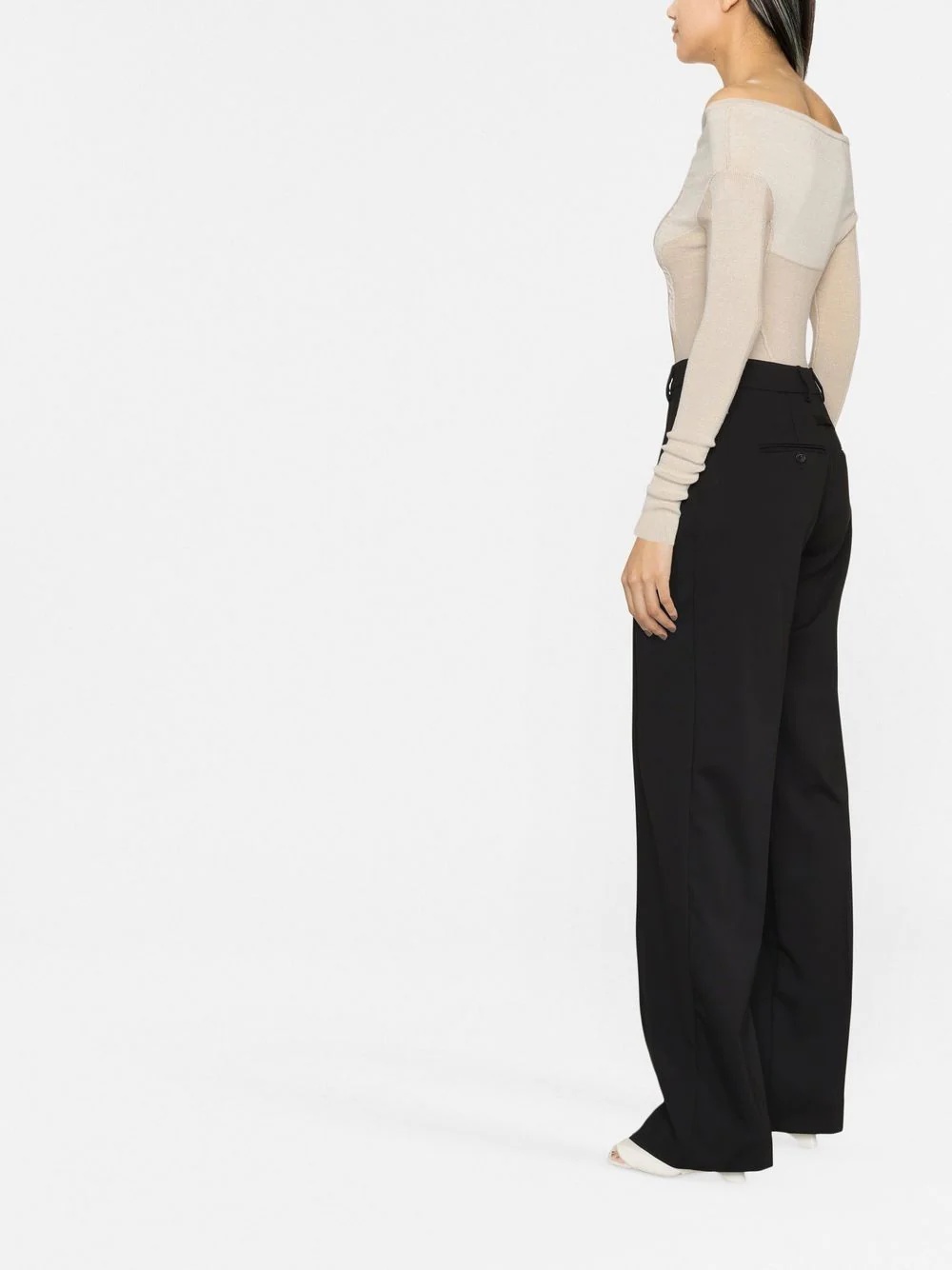 Camargue wide-leg tailored trousers - 3