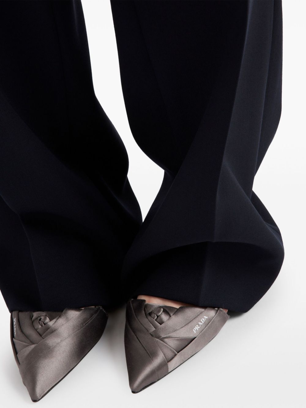 Satin cut-out ballerinas - 6