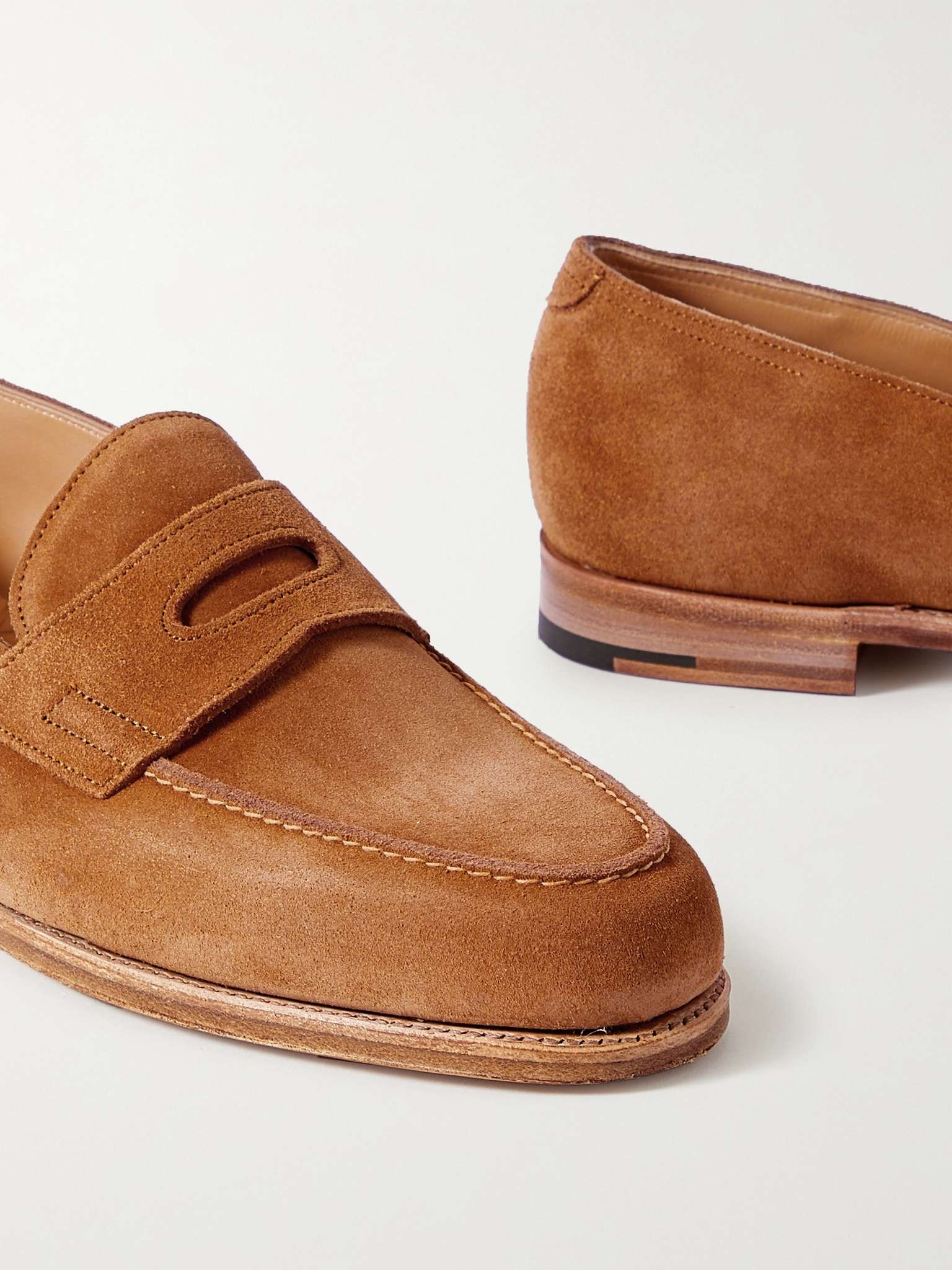 Lopez Suede Penny Loafers - 6