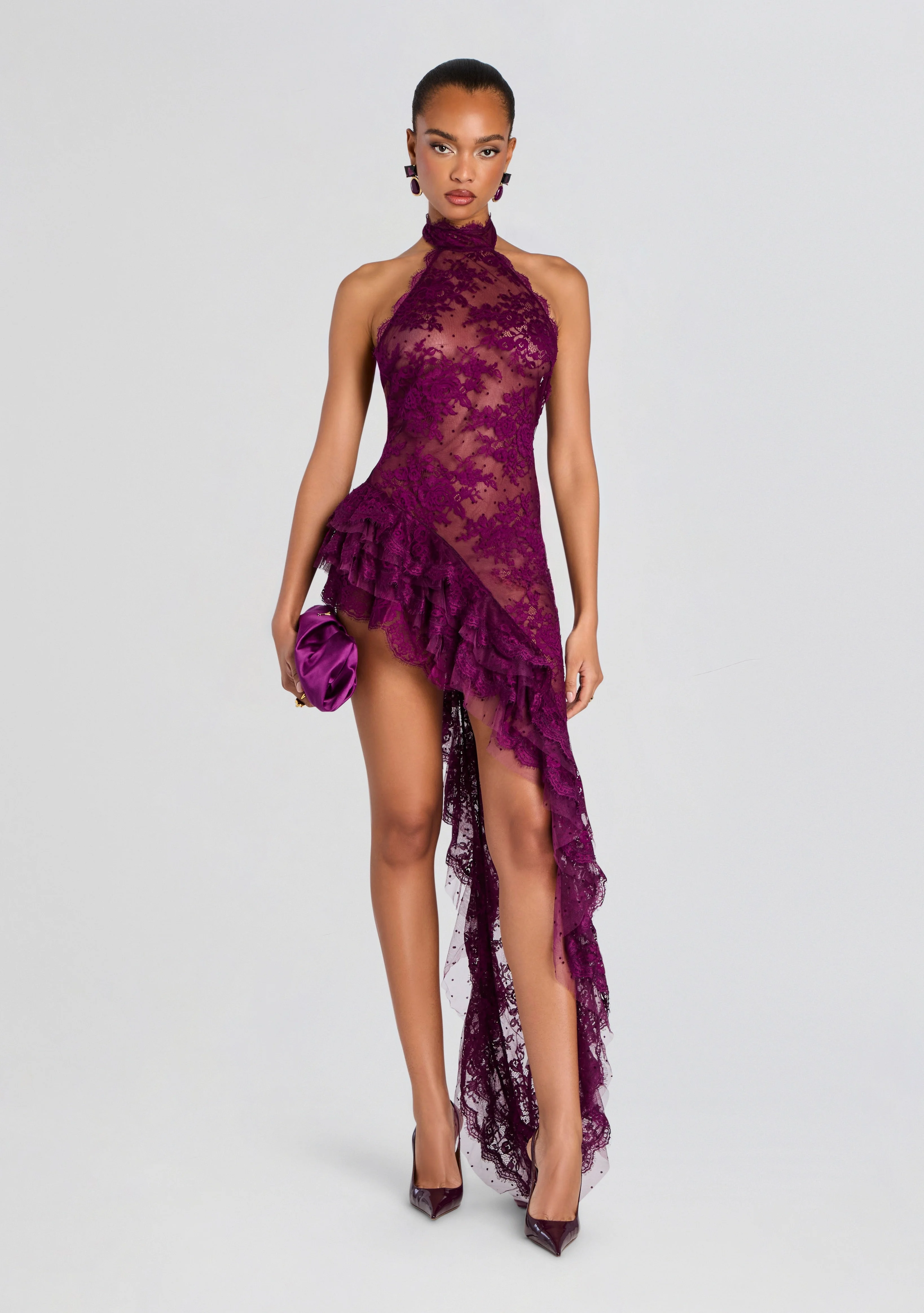 ANSELMO LACE DRESS - 1