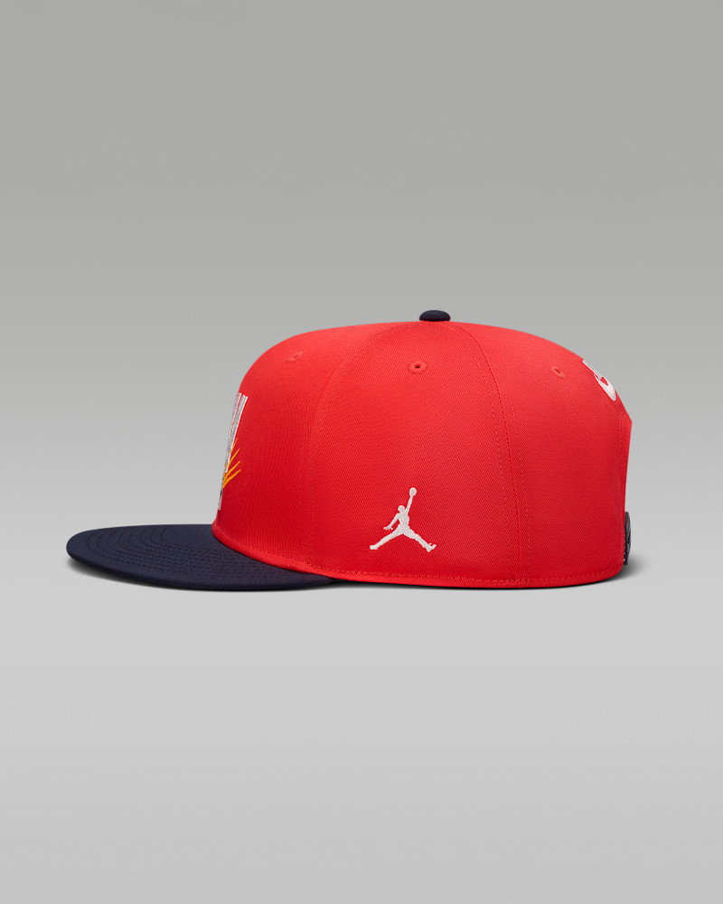 Jordan Essentials Pro Structured Flat Bill Hat 5
