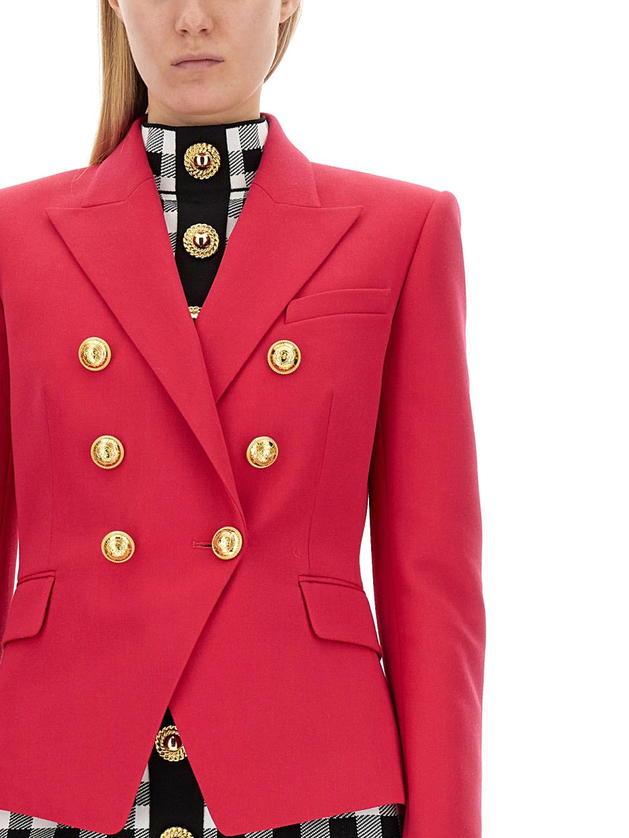 Balmain Women Six-Button Jacket - 4
