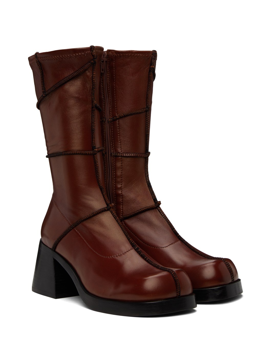 Brown Lois Boots - 4