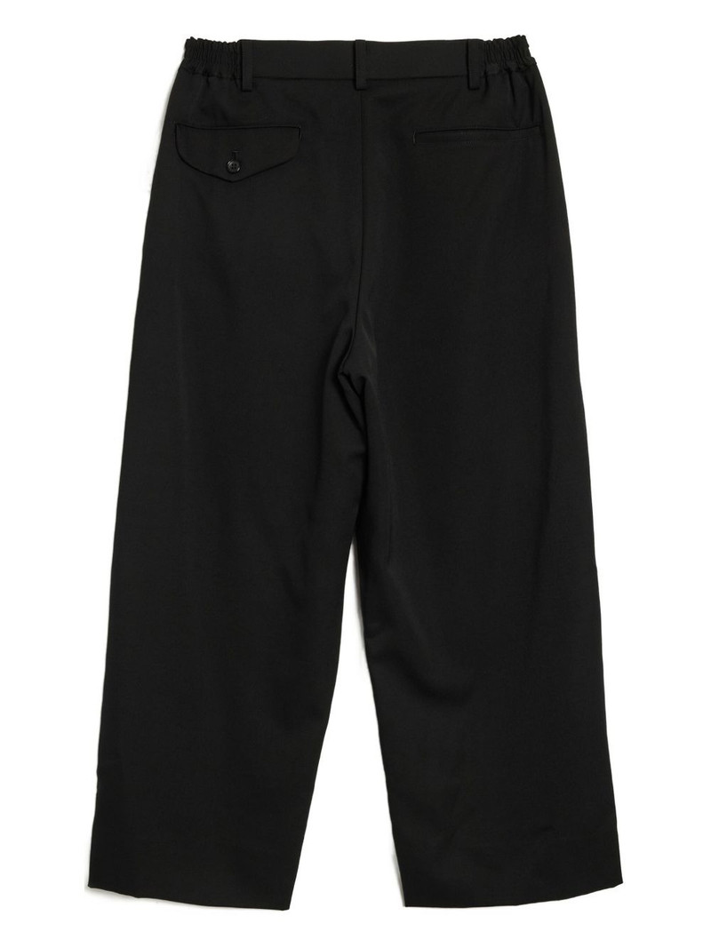 Comme des Garçons Comme des Garçons gabardine wool trousers outlook