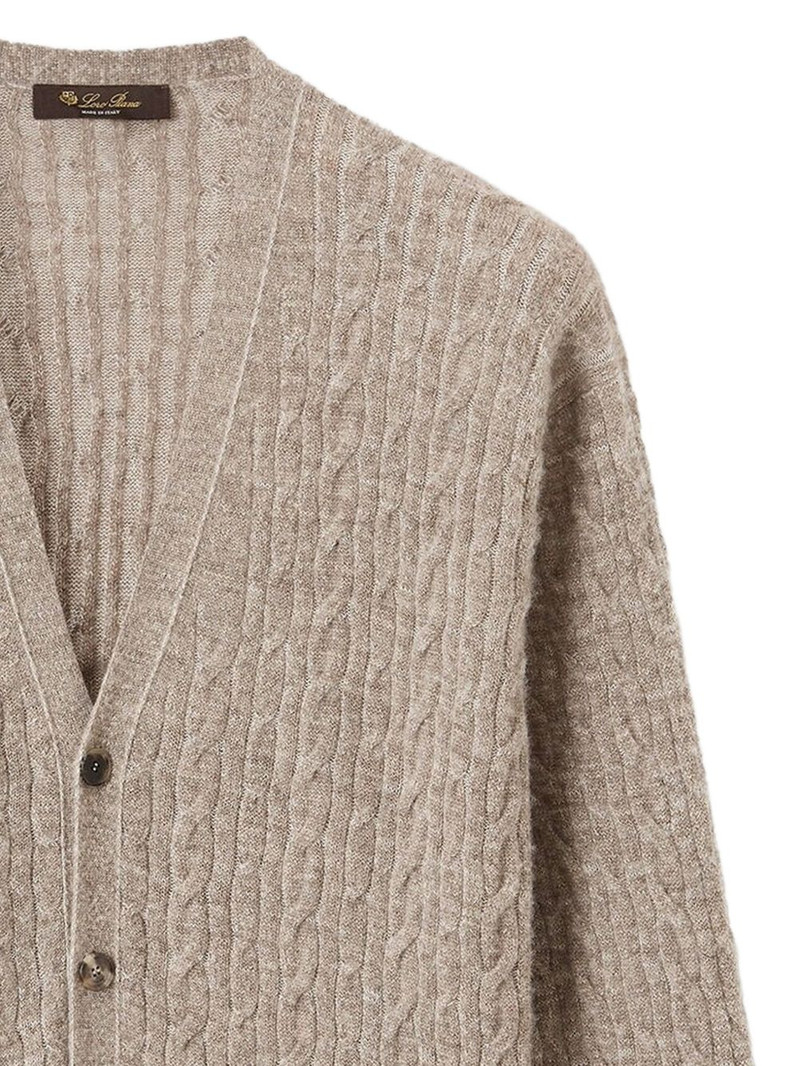 Loro Piana long-sleeve buttoned cardigan outlook
