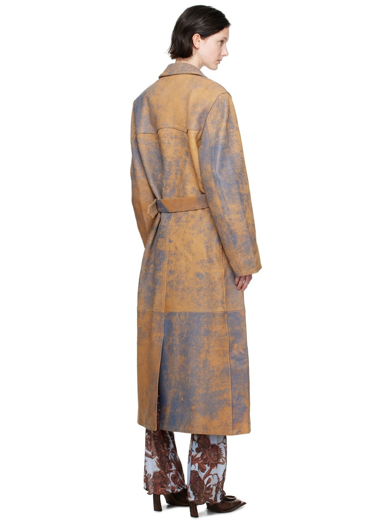 Tan & Blue Ballis Coat 3