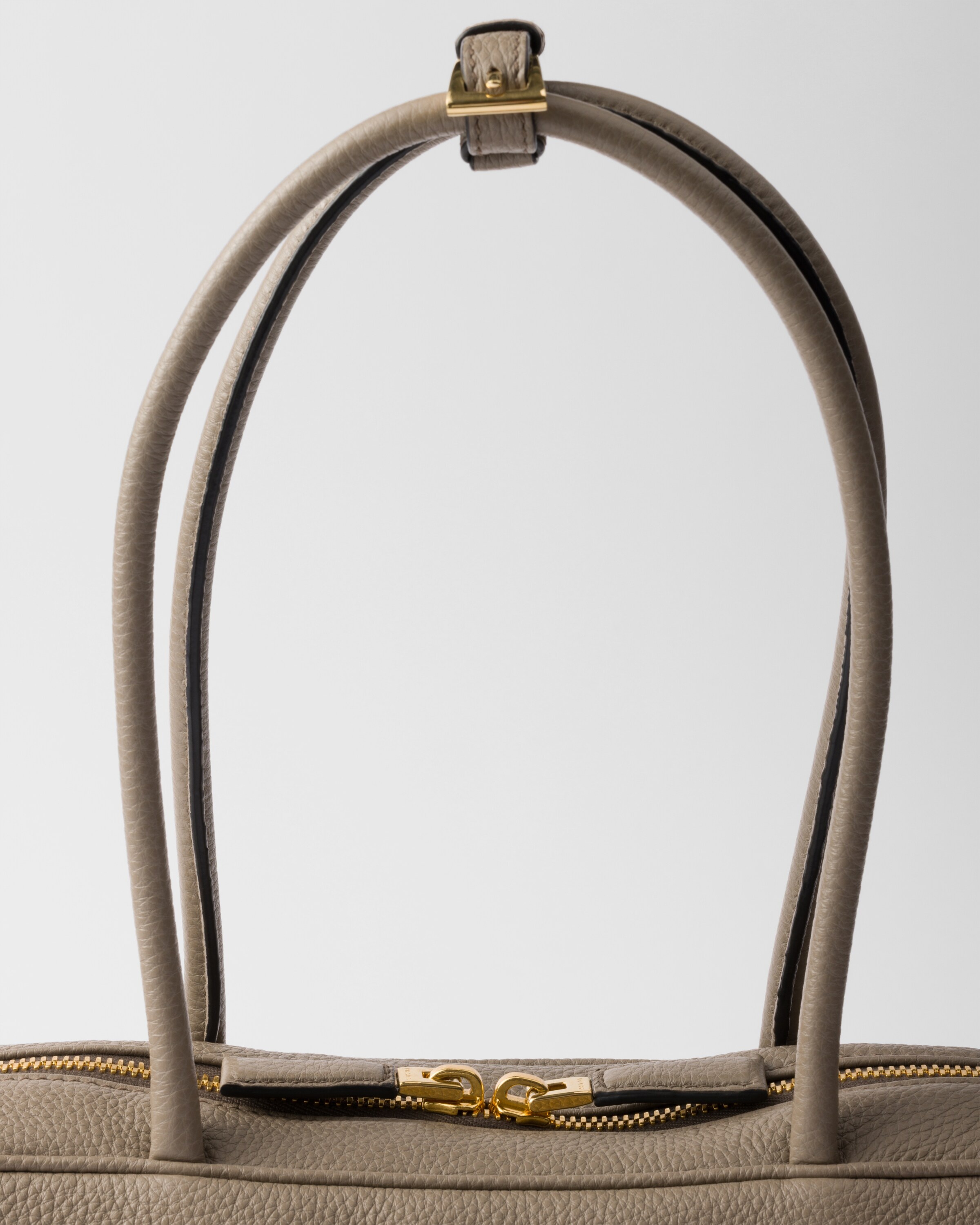 Medium leather top-handle bag - 5