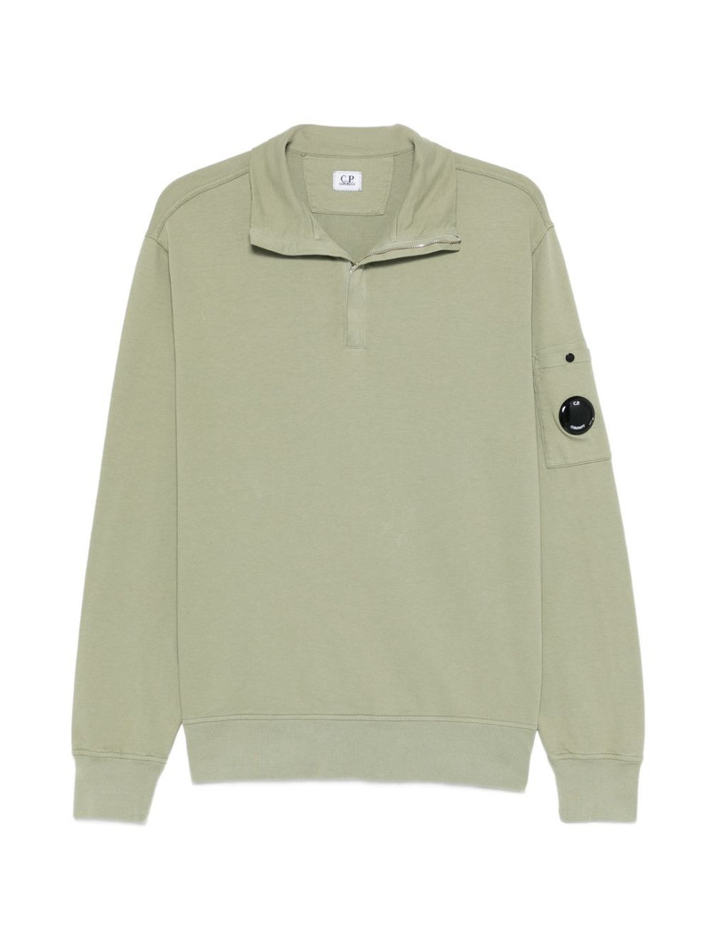 light fleece half zip sweatshirt 1