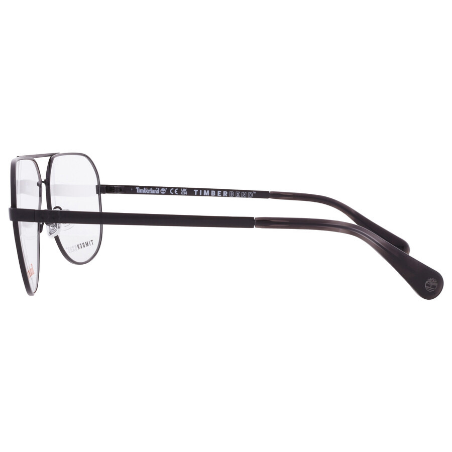 Timberland Demo Pilot Men's Eyeglasses TB50057 001 62 - 4