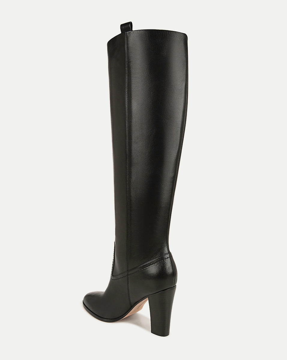 VESPER LEATHER KNEE-HIGH BOOT - 8