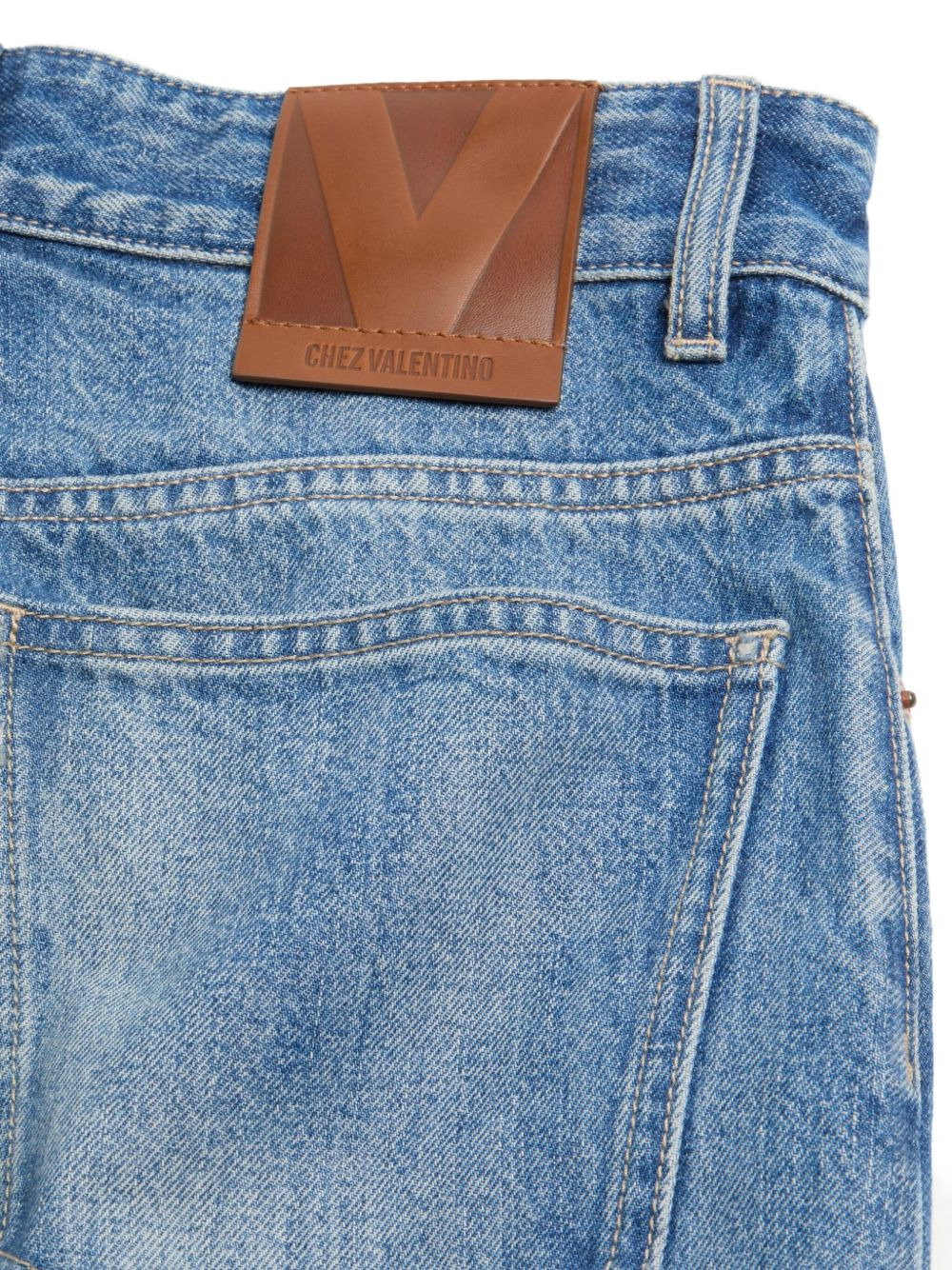wide-leg jeans - 6