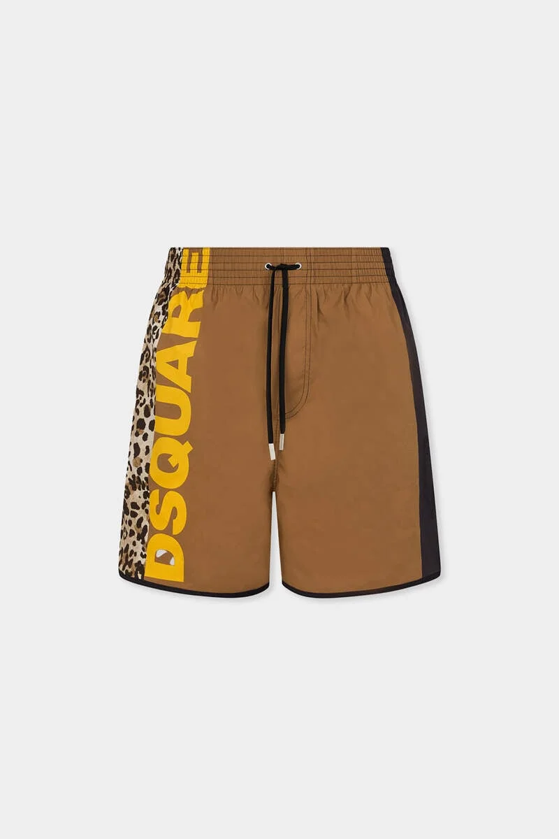 DSQUARED2 LOGO MIDI SWIM BOXER - 1