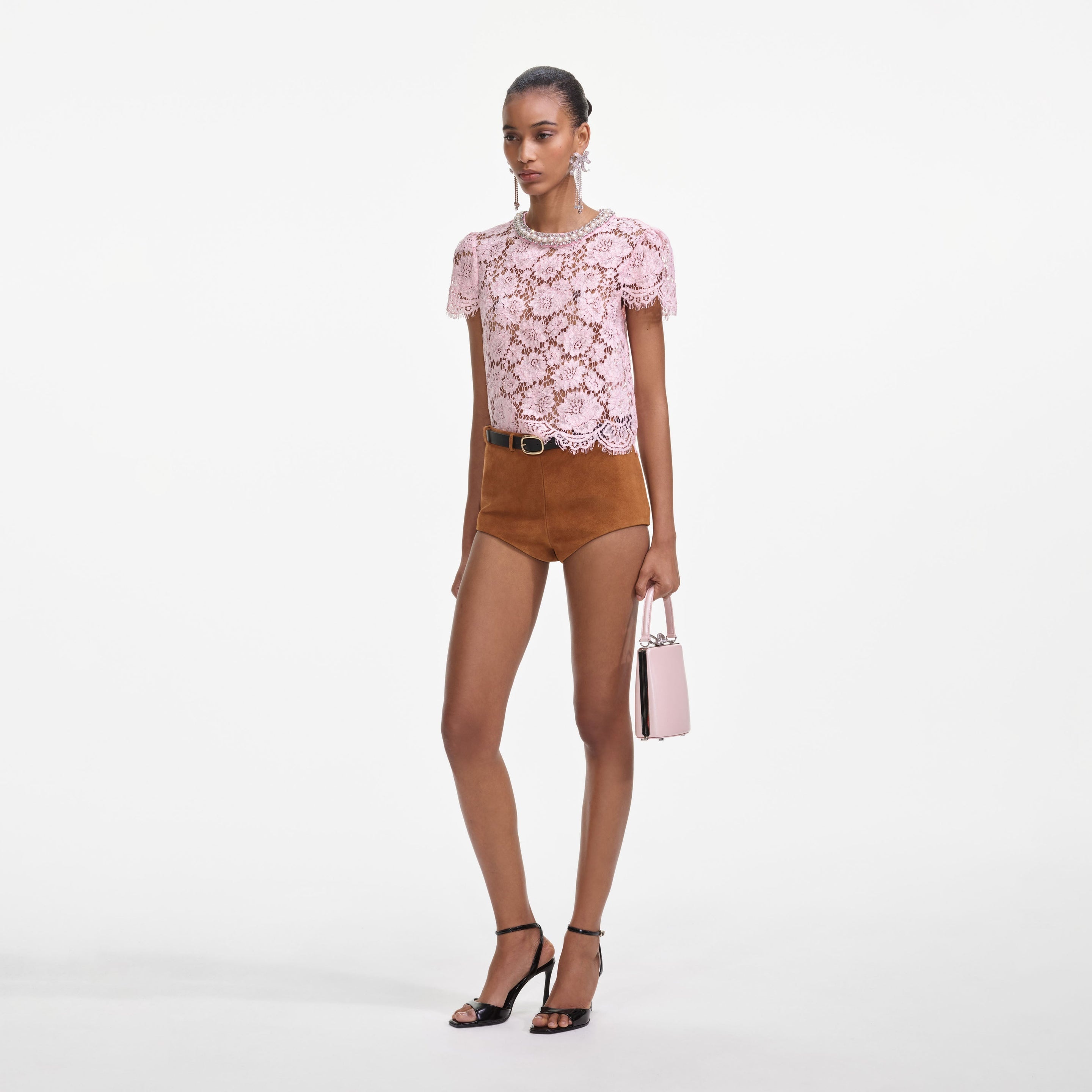 Pink Lace Top - 2