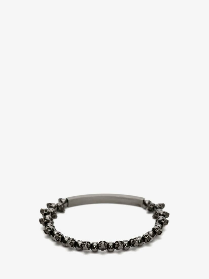 Skull Bracelet in Black - 2