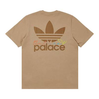 PALACE Palace x adidas Nature Tee 'Blanch Cargo' outlook